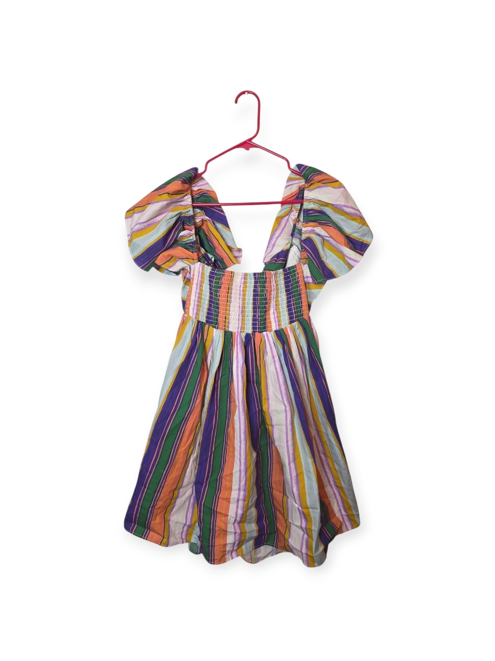 Women's NWT By Anthropolgie striped, tie back, fit‎ and flare dress, size XS